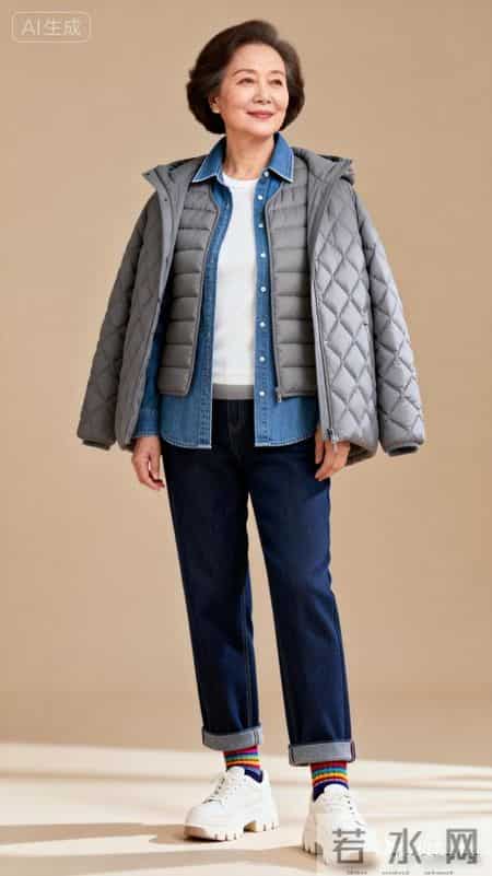 穿了十年灰色羽绒服，今年靠这3个配色穿出了“贵气暖”