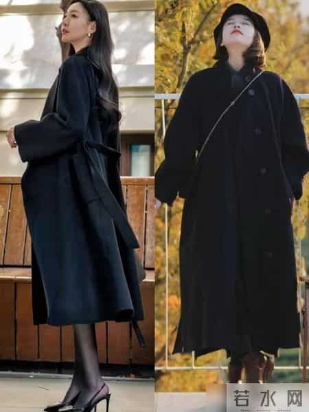 “大衣+裙子”＝新年聚会王炸组合，这样穿时髦显瘦有气质，好美