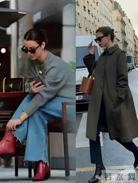 冬末时分，穿上“九分裤+短靴”，显腿长又显高级，也太好看了吧