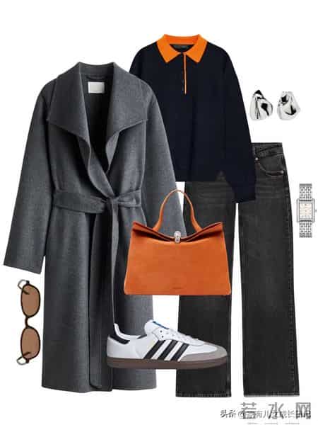 早春穿搭灵感:用色彩打破沉闷知识分子风:红色针织的亮眼点缀