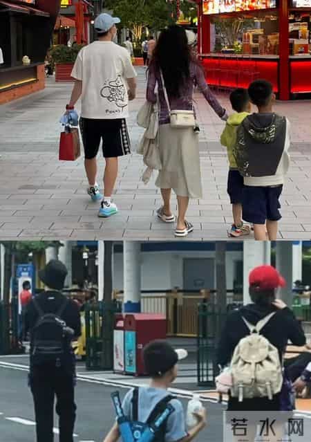 马龙夫妻俩带娃在广州逛完科技馆后，和岳父、岳母一起聚餐，认真挑海鲜，买完后付款很有人夫感