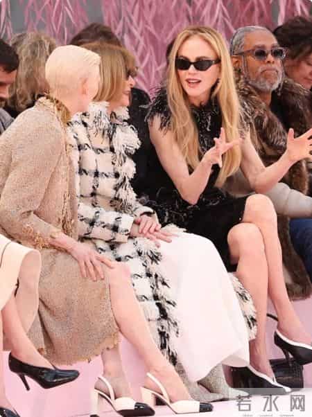 巴黎这一夜，周迅惊艳亮相，刘雯脸部瘦脱相，金高银松弛感拉满