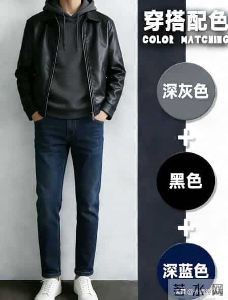 男生大牌感十足的颜色过年穿搭！