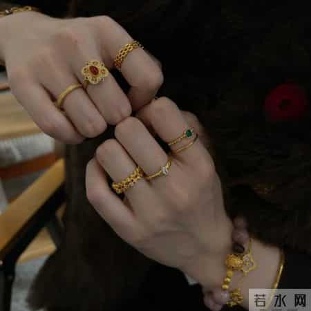 可传家的腔调黄金戒指来啦