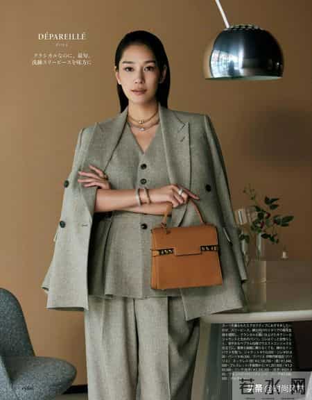 高级感的捷径，只服同色系穿搭