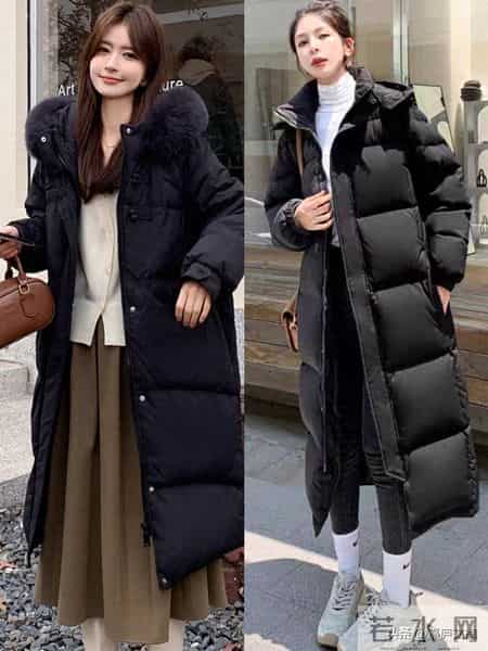 黑色羽绒服的洋气穿法，学会了整个冬天不重样