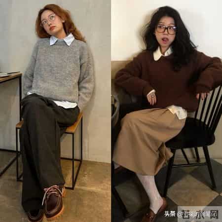 基础款毛衣加上它，时髦显瘦，日常通勤都搞定