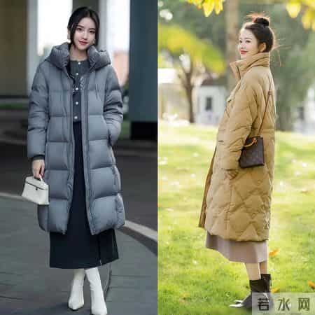“羽绒服+半裙”才是冬日最美穿搭，洋气又减龄，适合4、50岁女人
