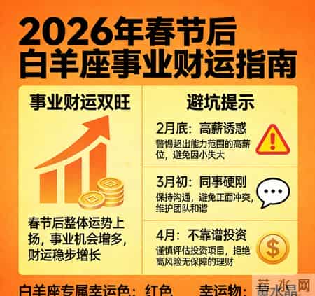 春节后运势大爆发！这6个星座要起飞，但这几个坑千万别踩！