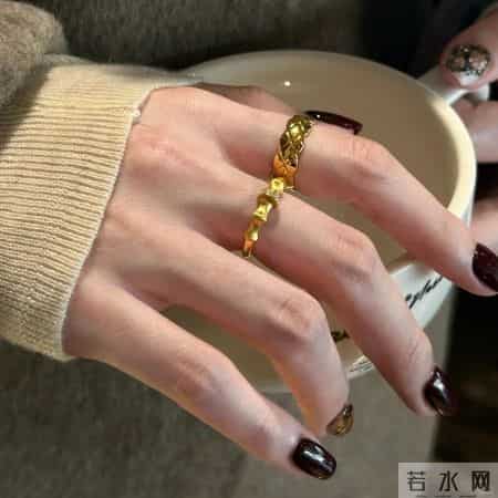 富贵迷人眼 这个黄金戒指真的太绝了!