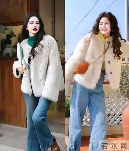 没想到，今年“皮草外套”这么火！学时尚潮人这样穿，时髦显气质