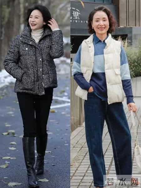 50+女人别穿大妈装！看看这3个“减龄穿搭公式”，显嫩还从容