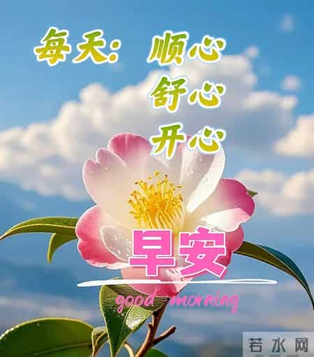 早安吉祥~ 保持好心情，守护好健康，心宽体健，福气自来！