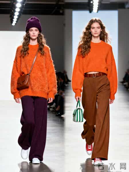 世界上最舒服的配色-秋冬毛衣经典配色审美提升 穿搭配色