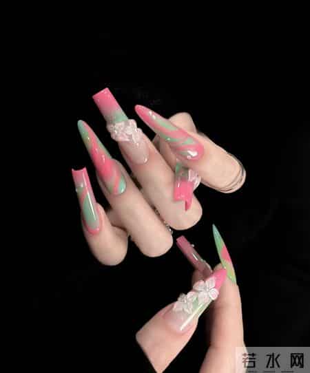 美甲｜繁花似锦
