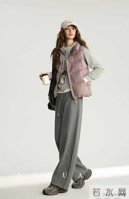 冬日穿灰配紫才是温柔与高级的天花板