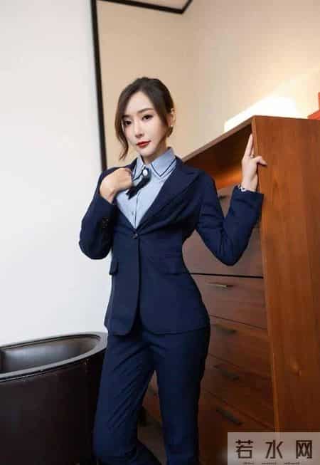 超好看的职业长裤套装