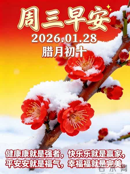 8句简短走心的周三早安祝福文案！温柔又有力量，谁看谁心动