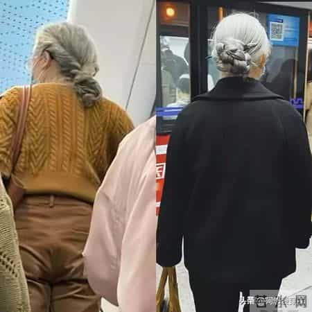 看到地铁奶奶的穿搭对比才知道，女人有没有放任形象，差别太大了