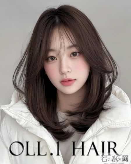 韩式层次发型：不费力的精致氛围感