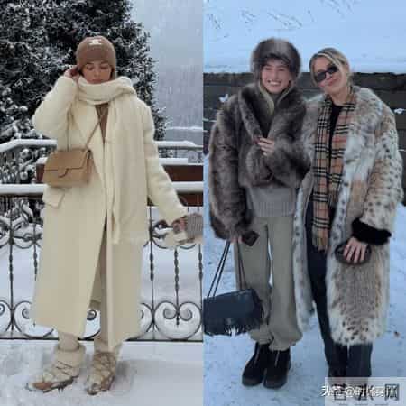 零下10度穿不臃肿！ins博主都在学的雪地穿搭法