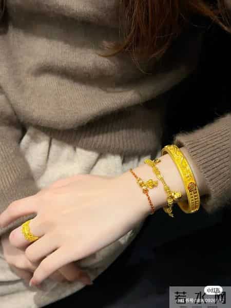 黄金饰品也太好看了吧