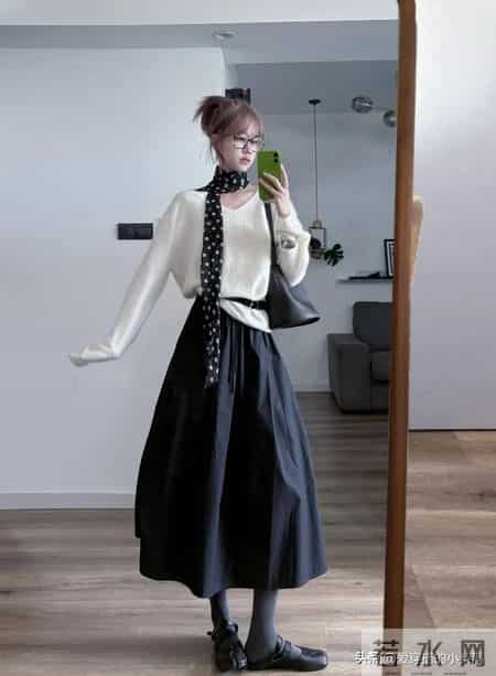 冬季火出圈的『伞裙』，上身美到被反复夸！