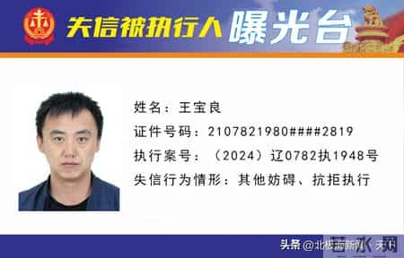 失信曝光 - 速来围观！锦州法院失信被执行人名单公布（第28期）