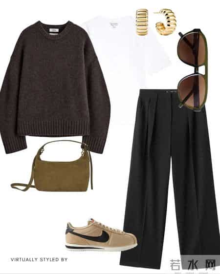 4套「显贵不费力」秋冬穿搭,打工人直接抄作业