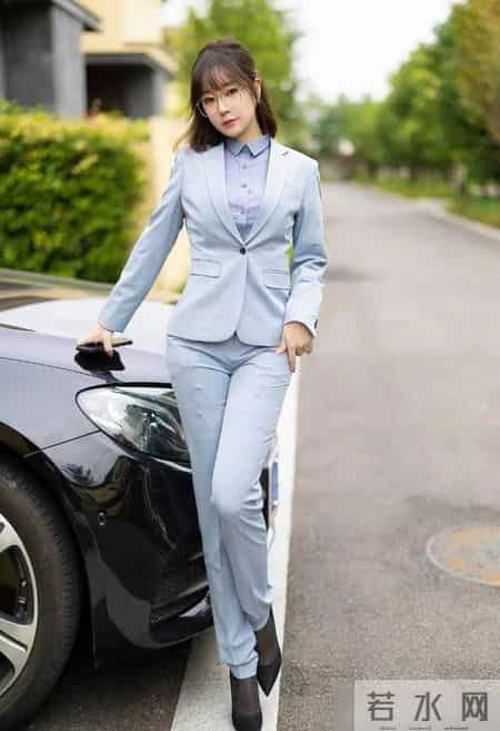 超好看的职业长裤套装