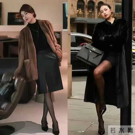 没想到，今年“皮草外套”这么火！学时尚潮人这样穿，时髦显气质