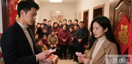 年初一老公12口人来我新房，婆婆给我200打发我回娘家我收钱就走