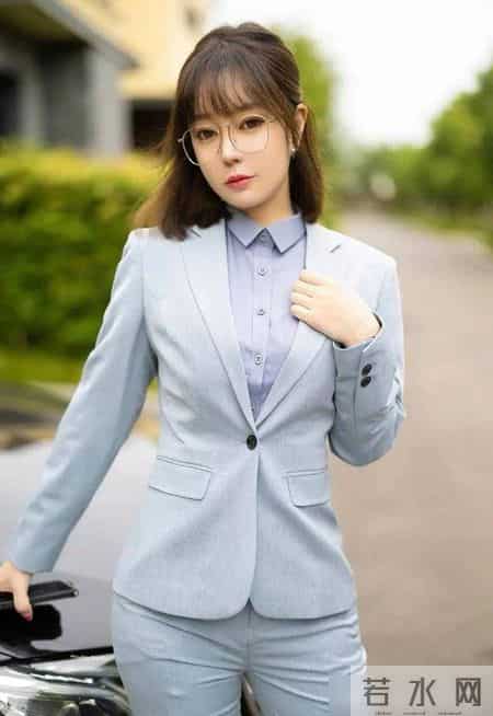 超好看的职业长裤套装