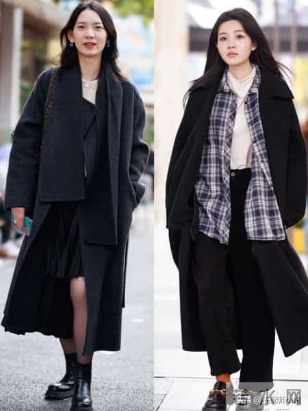 被成都太古里“大衣叠穿”惊艳了！既保暖又高级，适合普通人借鉴