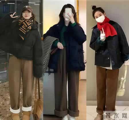 黑色羽绒服，穿对了才真有范儿