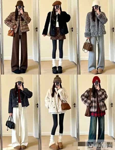 24套冬日氛围感穿搭｜小个子闭眼入，保暖又显高