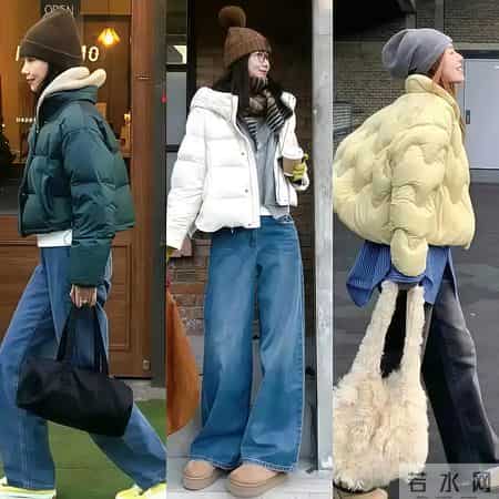 冬天买“羽绒服”，选长款还是短款？按这3个条件来选，洋气显高