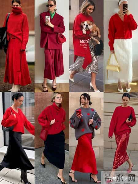 2026马年红黑杀疯了!这才是新年街头的王炸配色