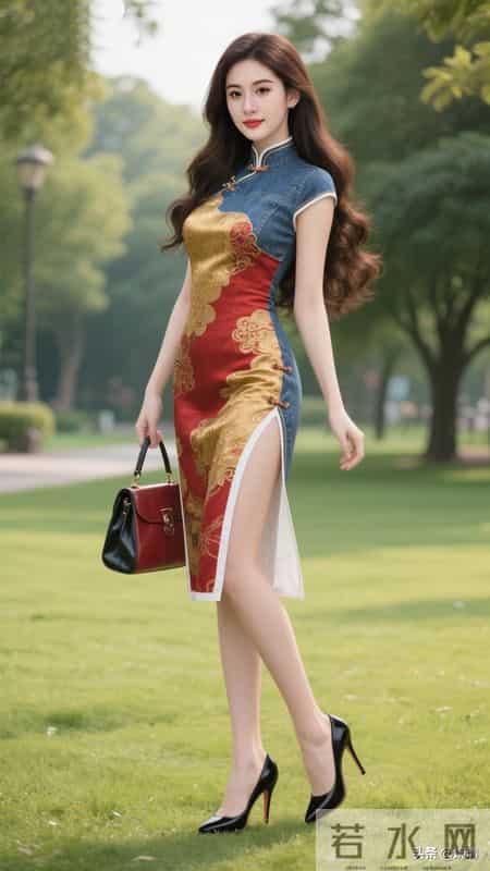 当牛仔遇上锦绣，这才是中式辣妹的打开方式