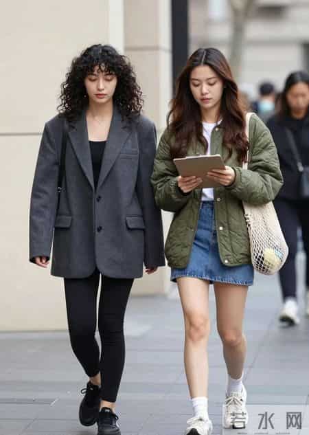 上海街拍，看看大都市的“不费力的时尚”穿搭