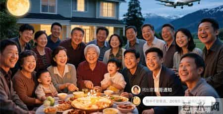 小叔子在家族群里通知：今年中秋还去哥家过，20口人