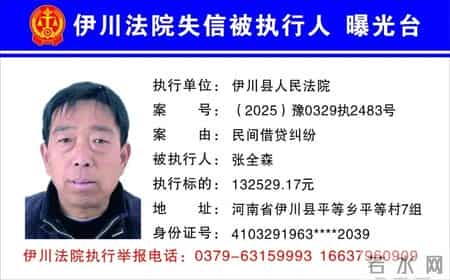 欠钱不还，洛阳实名曝光22人！见到立即举报！洛阳·早安