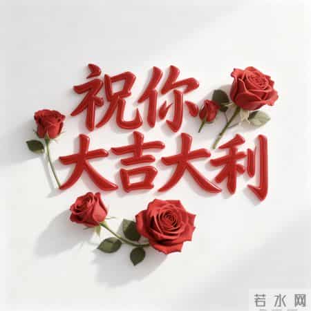 吉语头像 大吉大利 喜乐长安 万事如意