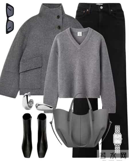 短款外套穿搭分享 干脆利落超级好看呀！