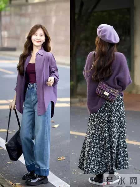 粉紫系穿搭杀疯了！把“甜糯显贵”焊在身上！