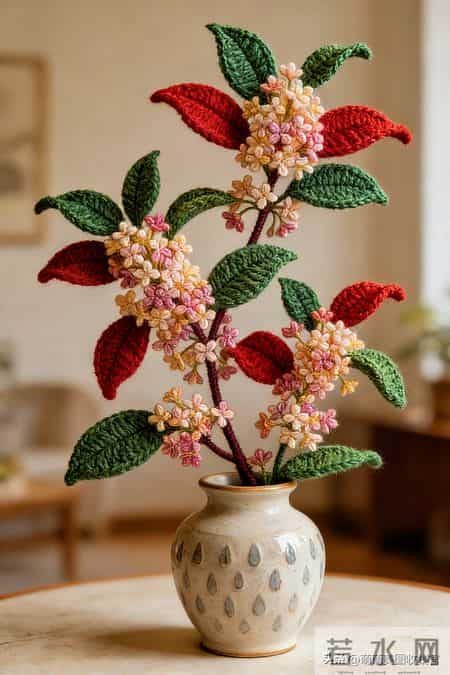 辞职宝妈的治愈魔法：摔碗崩溃后 她用毛线钩出满屋繁花 才发现原来