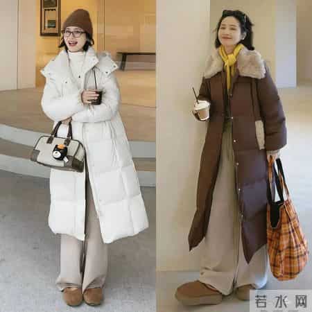 冬天买“羽绒服”，选长款还是短款？按这3个条件来选，洋气显高