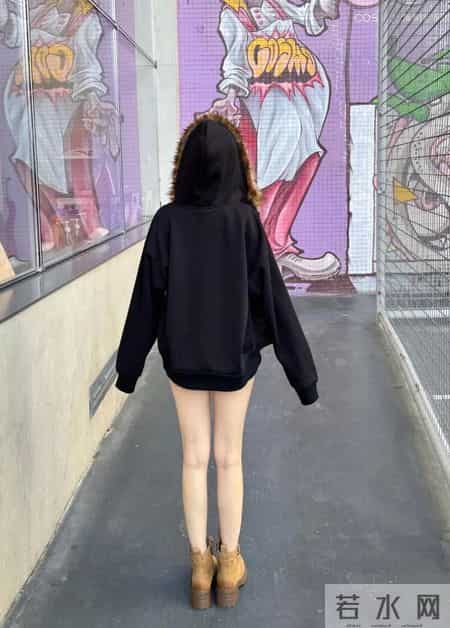 美式复古风大姐姐 好爱这种姐系穿搭！