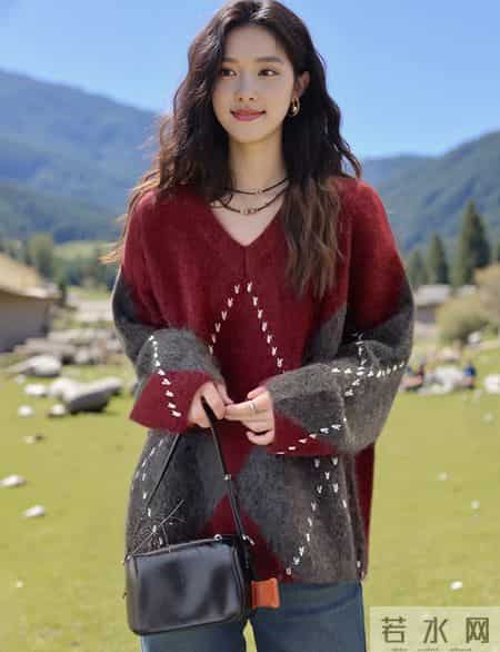 冬日超火的一组配色：灰+红，好看显高级！