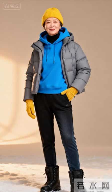 穿了十年灰色羽绒服，今年靠这3个配色穿出了“贵气暖”